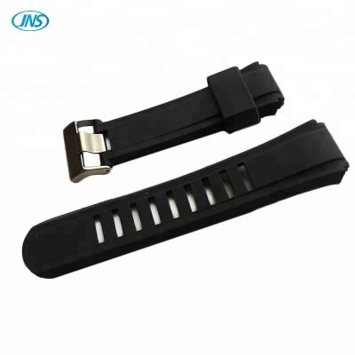 China Fanshion Customize Fluoroelastomer Products High Quality Rubber Watch Bands Strap for sale