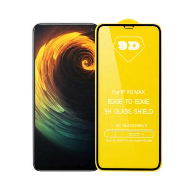 China Anti-scratch 9H Shockproof 2.5D Bubble Free Full Cover 9D Tempered Glass Screen Protector For VIVO IQOO Neo5 Lite IQOO pro IQOO U3 U3X Z1 Z1X for sale