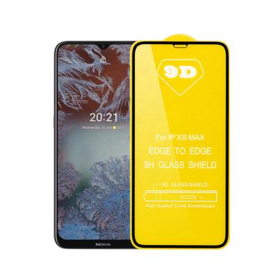 China 9D Full Glue Dirt Resistant Anti-scratch HD Clear Anti Explosion Tempered Glass Screen Protector Film For Nokia NK C20 plus G20 NK 5.3 for sale