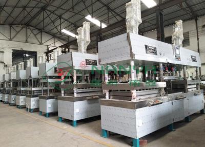 China Semi-automated Pulp Molded Food Grade Tableware / Dinnerware Forming Machine for sale