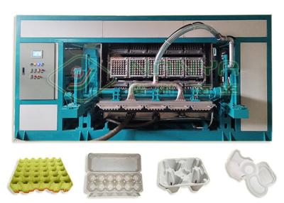 Cina Completamente automatico ricicli la macchina di carta del vassoio dell'uovo con controllo di SIEMENS in vendita