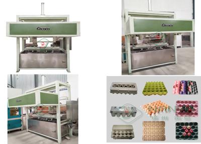 China Chicken Farm Egg Tray Carton Paper Reciprocating Molding Machine for sale