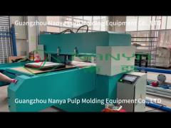 Semi auto trimming machine for hign packaging and tableware