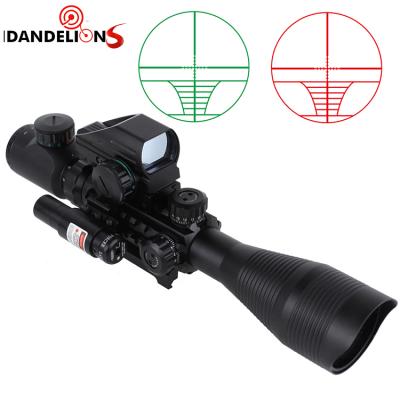 China 13.41-40.38 new product C4-12X50EG. Combined Sight 20MM Orbit JG8 Holographic Red Laser Sight for sale