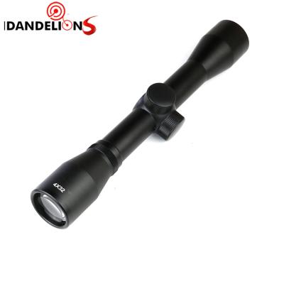 China Aluminum Alloy+ABS Newest Design Full Lens Rifle Sight 4X32D Optical Cheap Sight For Outdoor Hunting for sale