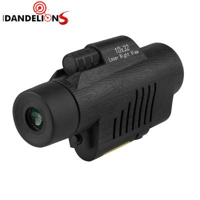 China N10X32 HD Night Vision 150m High Portable Adult Outdoor Smart Mobile Phone Kids Monocular Telescope With Laser for sale