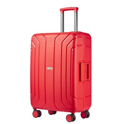 China Custom 2 Piece PP OEM/ODM PP Best Travel Hardside Luggage Set for sale