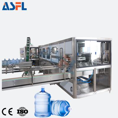 China Food Big 20 L Automatic 5 Gallon Barrel Drinking Water Filling Production Line for sale