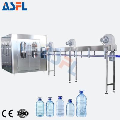 China Complete Automatic3L 10L Plastic Food Bottle Mineral Water Liquid Filling Machine for sale