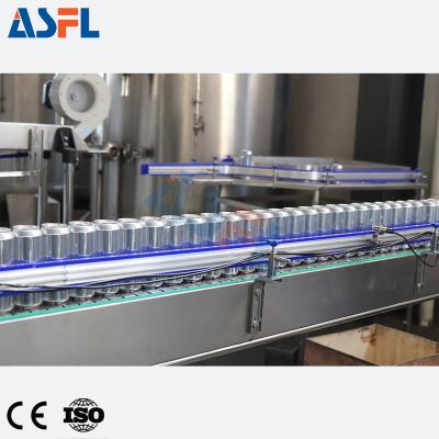 China Whole Line Automatic Aluminum Food Tin Can Filling Sealing Machine for Carbonated Drink Juice Soda Water Soft Drink Beer for sale