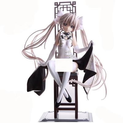 China Japanese Cartoon Toy OEM Animation Figure Kasugano Sora Kimono Bathrobe Girl PVC Action Number for sale