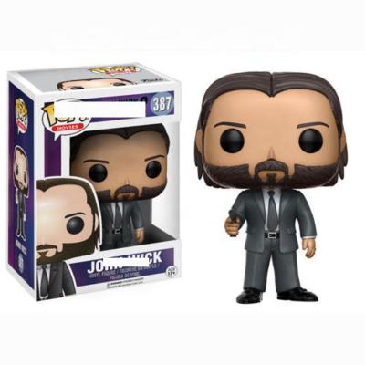 China Cartoon Toy Customized John Wick Kids Toys Deflate POP Vinyl Dolls Action Figure Collectible Model Toys Fast Furious Hands Gift for sale