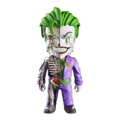 China Cartoon Toy Custom Made Vinyl Toy Resin Art Sculpture Collectible Fiberglass Famous Movie Cartoon Figure Clown Statues For Sale for sale