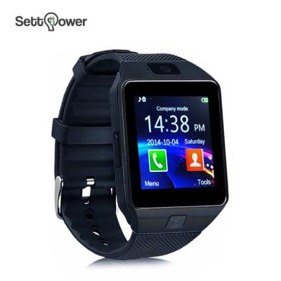 China Touch Screen Smart Watch 2021 For Teenager Smart Phone Settpower DZ09 Watch for sale