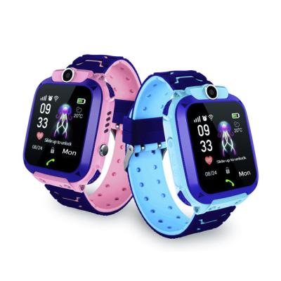 China GPS Navigation Kids Smart Watch IP67 Waterproof SOS Landmark Kids Watch Settpower Q12 for sale