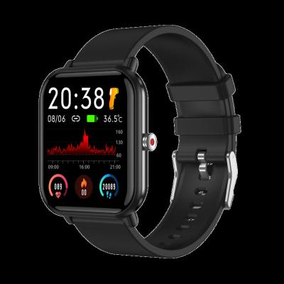 China Waterproof Smart Heart Rate Blood Pressure Smart Watch TWS Wristband Fitness Tracker Body Temperature (True Wireless Stereo) Settpower Q9 pro for sale