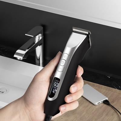 China Professional babering electric hair clipper oiling and filling guest trimmer salon metal hair clipper machine for sale