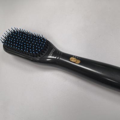 China New Design Non-static and Non-stick Professional Airbrush Hair Straightener Hot Brush for sale