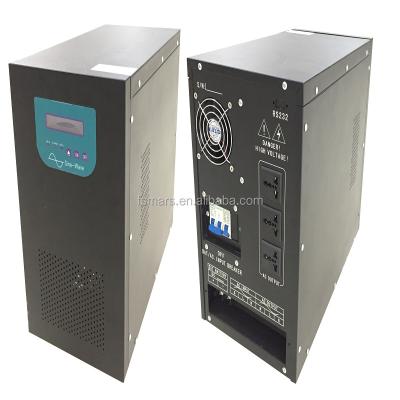 China 24V 48V 220V 5000W 6000W home/office/villa inverter with transfer switch for sale