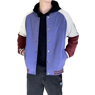 China Custom Made Breathable Eco-Friendly Unisex Bomber Jacket Plus Size Mens Jackets College Baseball Fashion Coat Outdoor Jackets for sale