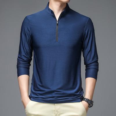 China Anti-Wrinkle Newcomers Fashion Custom Polyester Regular Quick Dry Mens T-Shirt Long Sleeve for sale