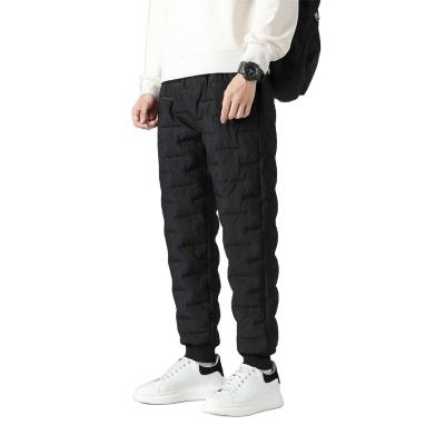 China High Quality Polyester Black Loose Mens Anti - Wrinkle Durable And Casual Pants For Men for sale