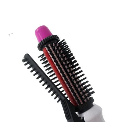 China Multifunctional Hair Straightener Sweep Hot Sales 2 in 1 Hair Straightener Multifunctional Hair Curler Hair Curling Brush for sale