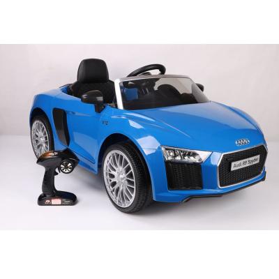 China Ride On New Toy Electric License AUDI R8 Ride On Car 2 Motorcycle 6V7AH for sale