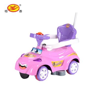 China Ride On Toy Stroller Pink Color Baby Carriage for sale