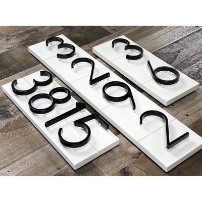 China Factory Supplier Customized Low Price Wholesale Outdoor Modern House Door Number Customized Wholesale House Numbers for sale