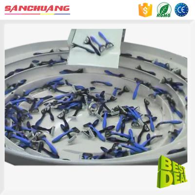 China CLOTHING Vibration Bowl Feeder For Disposable Shaver Assembly Machine System for sale