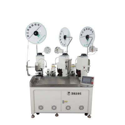 China AWG #28~#14 TOP-03HY Top Selling Products Fully Automatic three-end crimping terminal machine for sale