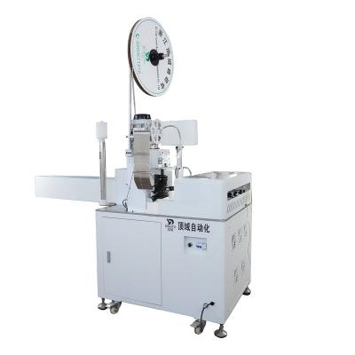 China AWG#32~#16 Hot sale wire peeling single head fully automatic terminal crimping automatic cable cutting stripping machine for sale