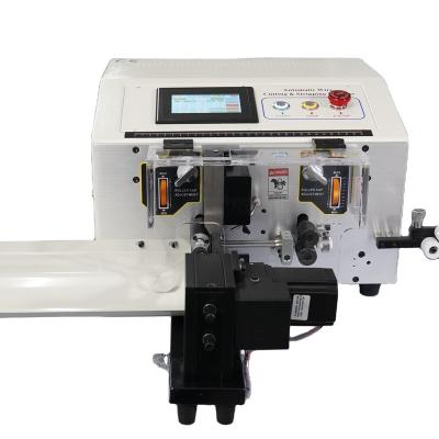 China Stripping TOP58-NX2/S Double wire twisting stripping machine with touch screen automatic wire cutting machine for cable stripper machine for sale