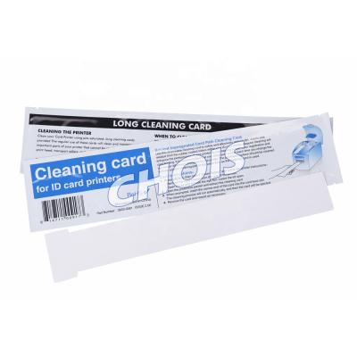 China Magicard Printer Card Cleaning Kits Hot Selling Magicard Long T Cleaning Kit 3633-0081 Cleaning Card for sale