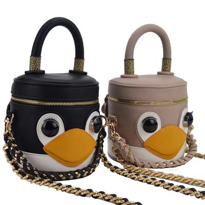 China High Quality Women Bags Designer Shoulder Portable Penguin Messenger Bag Chain Configuration Small Size Square Bags For Women Luxury Handbag for sale