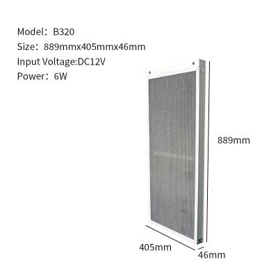 China Elektrische 12V elektrostatische Ozon AIR B320 zur kommerziellen Luftreinigung zu verkaufen