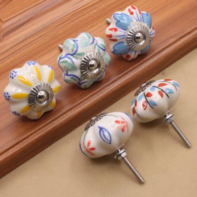 China 2021 Modern Hot Selling Ceramic Furniture Cabinet Drawer Door Handle Hardware Accessories Products Handle Manufacturer for sale