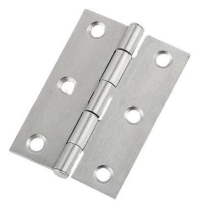 China Modern Wholesale Strip Saw Hole Door Hinge Cheap Durable 304 Stainless Steel Hardware for sale