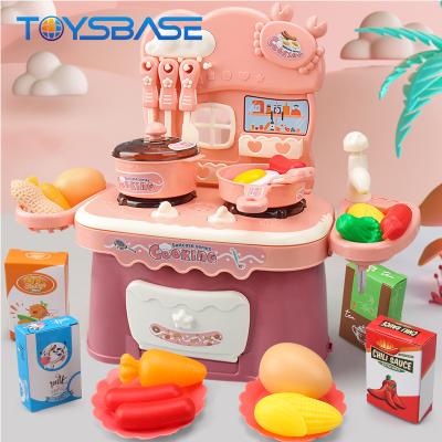 China Plastic Simulation Kitchen Tableware Toys - Kids Cooking Game Toys Play Diy Mini Kitchen Toys for sale