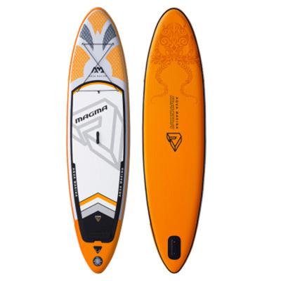 China Wave Factory Wholesale 330*81*15cm Magma Surfing Comic Paddle Board With Pedal Control Inflatable Sip Paddle Board for sale