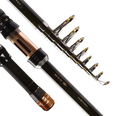 China Wholesale Carbon Fishing Tackle Closed Length 28cm Mini Carbon Fishing Rod for sale