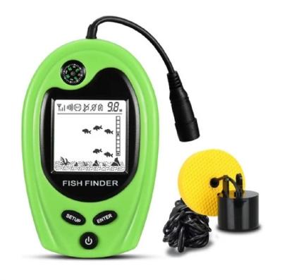 China China Factory Price Eco-friendly Ff818 Echo Sounder Fish Depth Fish Finder Sonar Portable Fishing Finder for sale