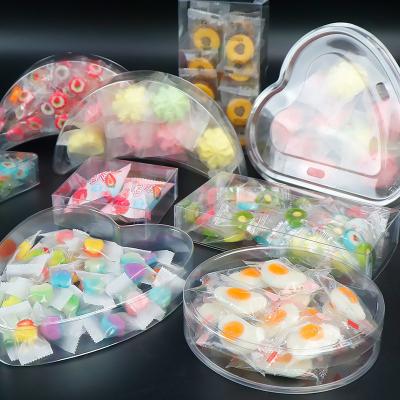 中国 ペット プラスチック チョコレートいちごのギフト用の箱明確な折るキャンデー0.20mm 販売のため