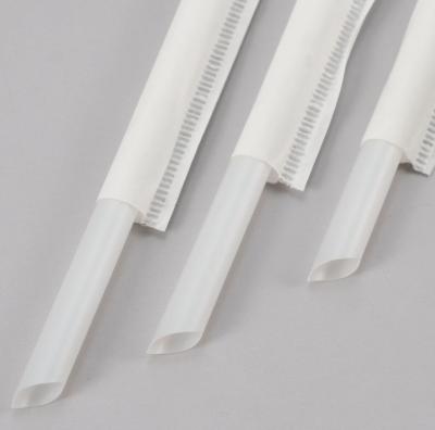 Cina PLA di plastica eliminabile di Straw Eco Friendly del riso flessibile di Boba trasparente in vendita