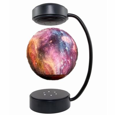 China ABS Magnetic Levitation Floating Starry Moon Lamp Light 6inch For Decoration Gift for sale