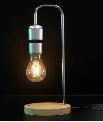 China ABS Led Bulb Levitating Lamp Magnetic Levitating Globe Floating Light for sale