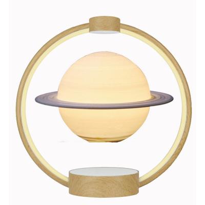 China ABS Globe With Led Table 3d Saturn Levitation Levitation Magnetic Creative High Quality Lamp for sale