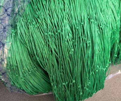 China Multifilament types of multifilamentselvage nylon fishing net with length way stretched, nylon nets fishing for sale