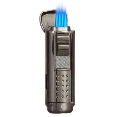 China Custom Made Safety GALION Jet Torch Blue Flame Flame BBQ Lighter Plasma Gas Cigar Lighter for sale